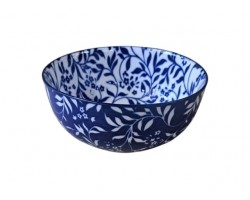 BOWL 15X7CM DISEÑO RAMA AZUL                      
