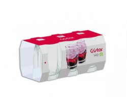 SET 6 VASOS AMADEUS BEBIDAS  374CC                