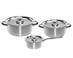 BATERIA DE COCINA 410-6SS (6 PCS)                 