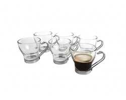 SET CAPUCCINO 6 PZS 100CC A/METAL                 