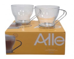 SET CAPUCCINO 4 PZS 200CC A/METAL                 