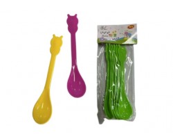 SET 6 CUCHARAS PLAST INFANTIL 16CM                