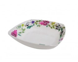 BOWL MELAMINA CUAD 20CM C/DISEÑO                  