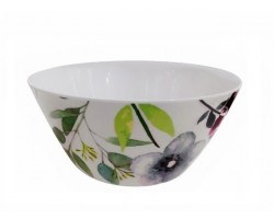 BOWL MELAMINA CONICO 25X11CM C/DISEÑO             