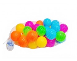 PELOTA PISCINA 6CM 30PCS E/MALLA                  