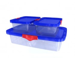 CAJA KENDYWARE RECT BAJA 3 PCS                    