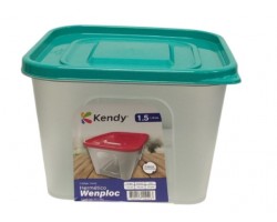 HERMETICO WENPLOC CUAD Nº2 ALTA (1.5LT) C/T       