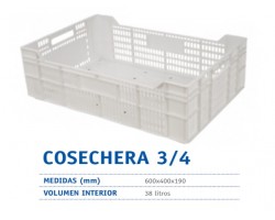 COSECHERA 3/4 RVC VENTILADA BLANCA                