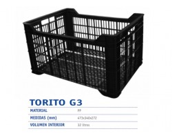 CAJA TORITO NEGRA C/VENTILACION                   