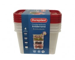 HERMETICO LEAKPROOF SET RECT Nº0 (MAX-ALTA-MED-BAJ
