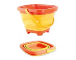 BALDE PLAYA PLEGABLE SILICONA 20X15X16CM (133)    