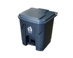 BASURERO 30 LITROS C/PEDAL                        