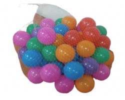 PELOTA PISCINA 50 PCS EN MALLA                    