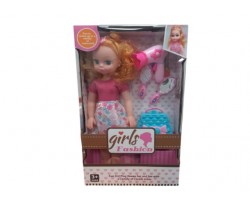 MUÑECA FASION 40CM  C/ACCESORIOS E/CAJA           