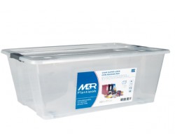 CAJA SUPER LOCK # 50 (50LT) C/RUEDAS C/TAPA       