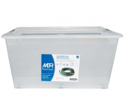 CAJA SUPER LOCK # 130 (128LT) C/RUEDAS C/TAPA     