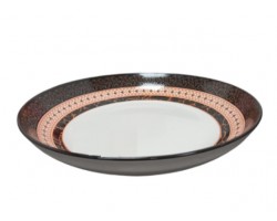 PLATO CERAMICA 23CM SEMI HONDO                    