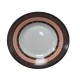 PLATO HONDO  23CM PINTADO                         
