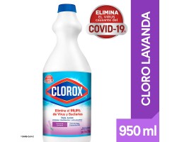 CLOROX F/LAVANDA 950ML                            