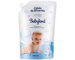 JABON BABY GLICERINA DOYPACK 750 BABYLAND         