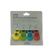 CLIP CON IMAN COLORES 7,5X3CM                     