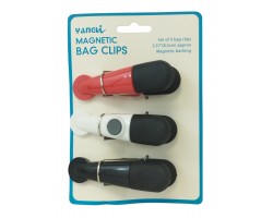 CLIP PARA BOLSA 3 PCS MAGNETICOS                  