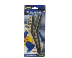SET ESCOBILLA COBRE 2PCS M/PLASTICO               