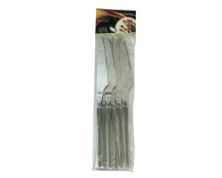 CUCHILLO ACERO INOX 6PCS E/BOLSA                  