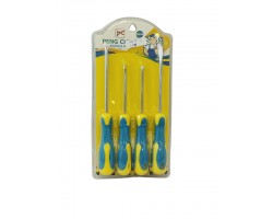 JUEGO 4 DESTORNILLADORES M/ANTIDESLIZNTE          