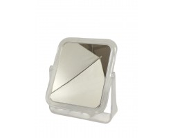 ESPEJO DOBLE CARA 13X11CM C/PEDESTAL              