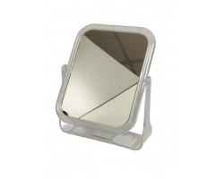 ESPEJO DOBLE CARA 18X15CM C/PEDESTAL              