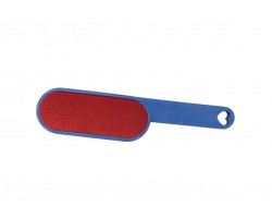 CEPILLO QUITA PELUSA 25CM DOBLE CARA AZUL         