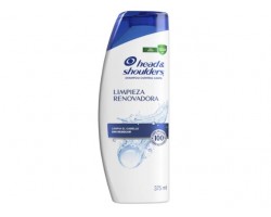 SHAMPOO HEAD & SHOULDERS LIMPIEZA RENOVADORA 375ML