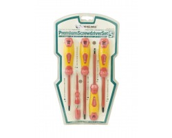 SET DESTORNILLADORES PREMIUM 5 PCS                