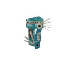 JUEGO LLAVE ALLEN ACERO CR-V 8 PCS                