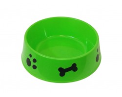 PLATO MASCOTA RED 20CM HUELLITAS                  