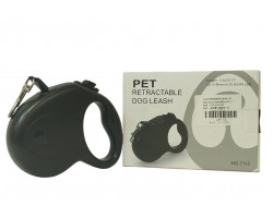 CORREA RETRACTIL P/PERRO 5 METROS E/CAJA          