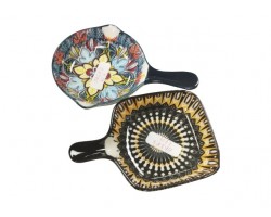 POCILLO SALSERO 9CM DISENOS C/MANGO CERAMICA      